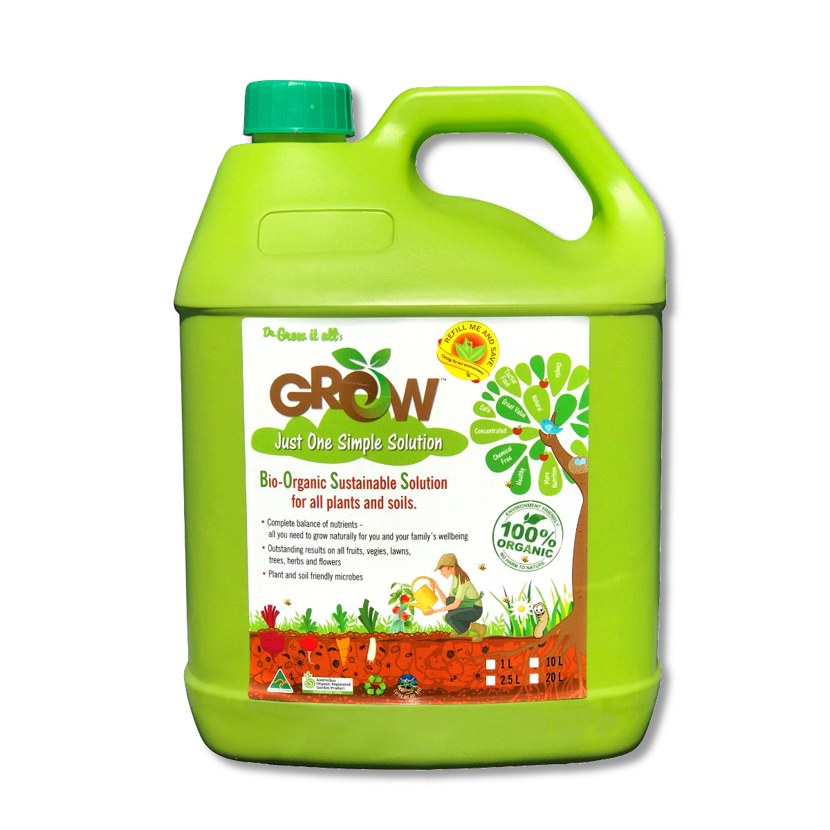GROW 4 litre