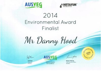 Ausveg environmental award 2014